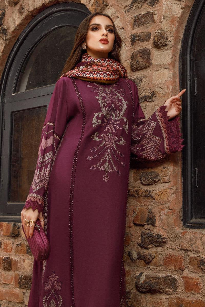 Heavy Embroidered Lawn 3pc