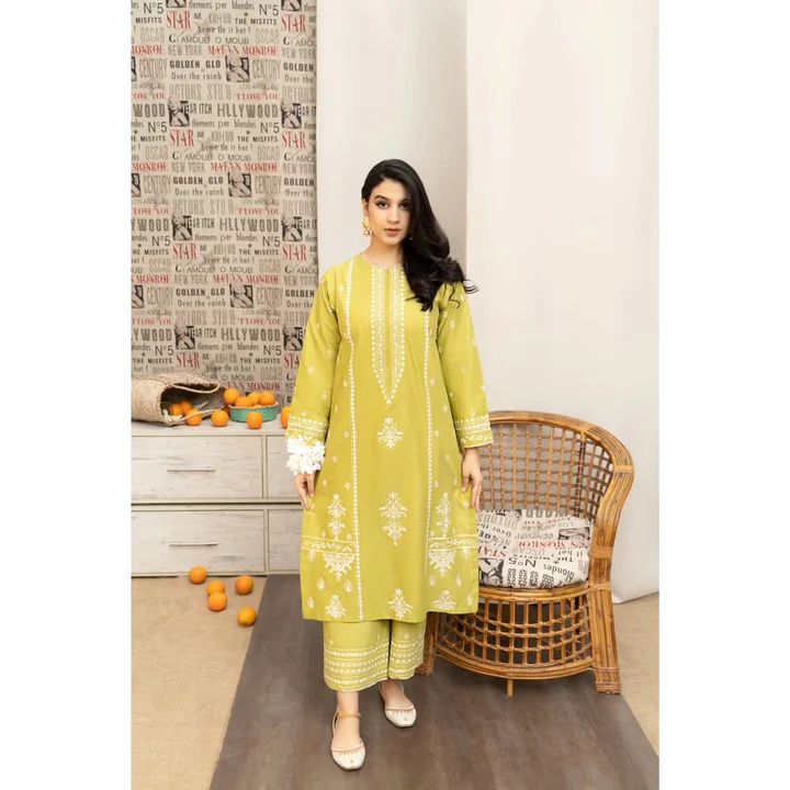 URGE EMBROIDERED LAWN 3pc