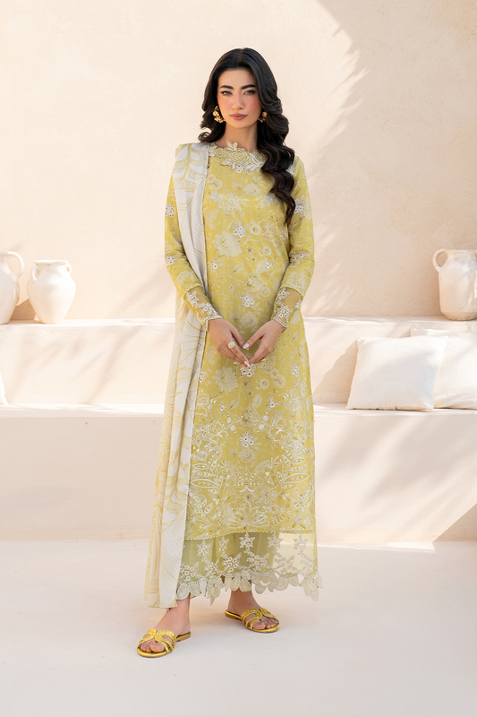 IZNIK Lawn Print Embroidered SL-3298