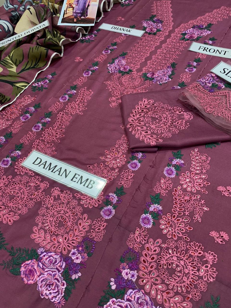 JADE DHANAK FULL EMBROIDERED 3pc suite