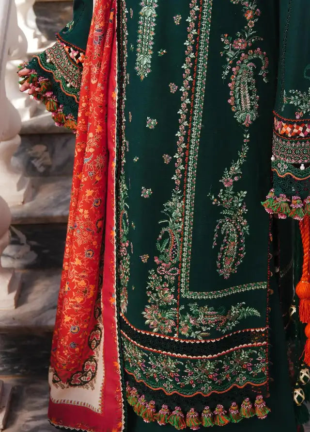 Heavy Embroidered Lawn 3pc