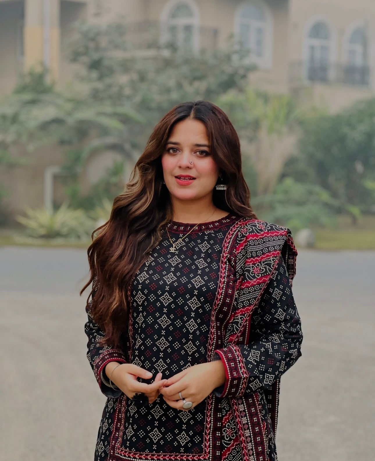 Uswa Zia Lawn Swiss 3pc (7268)