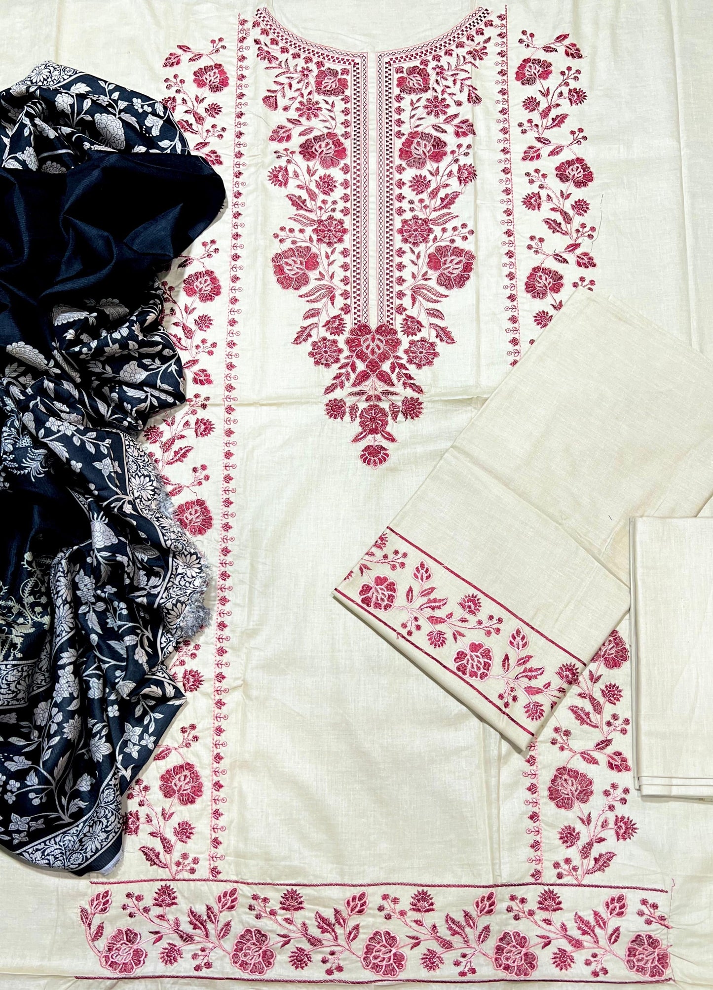 Dur e Fishan Lawn 3pc