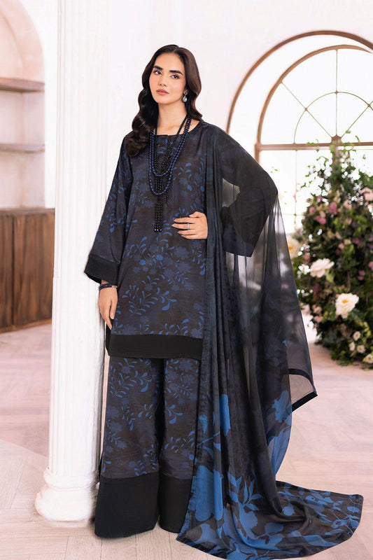 BAROQUE LINEN EMBROIDERED  3pc