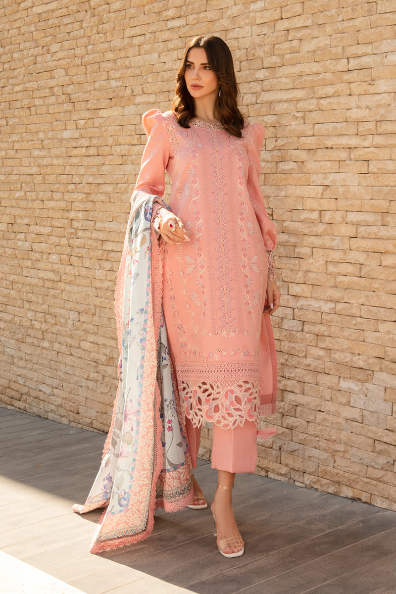 HEAVY EMBROIDERED LAWN 3pc