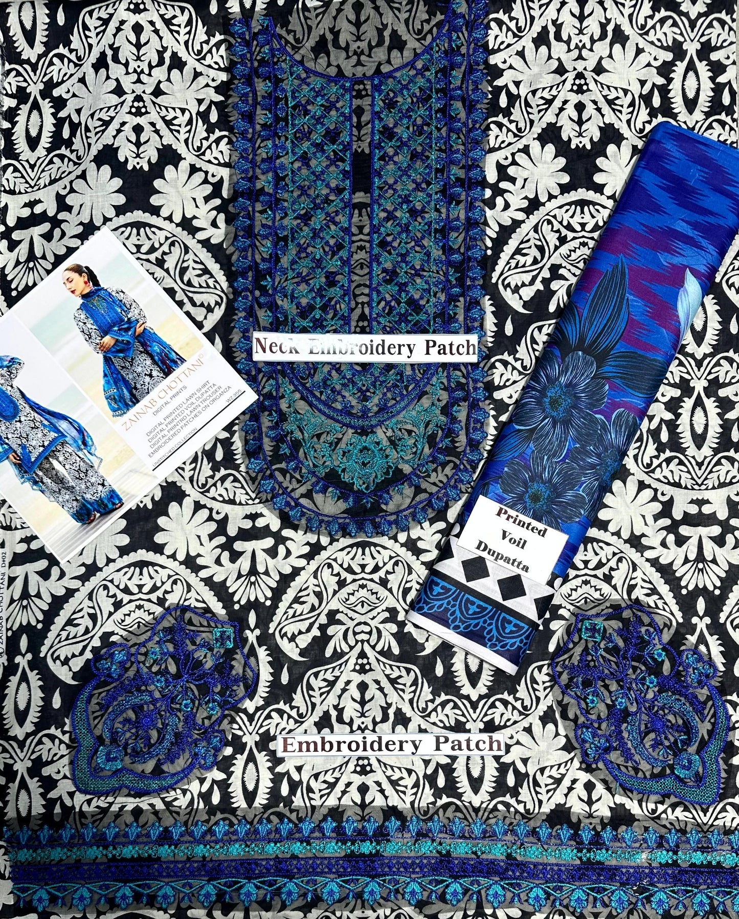 Zainab Chotani 3pc sl-zc-003