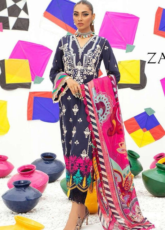 TAHIRA BY ZARA SHAHJAHAN LAWN 3pc
