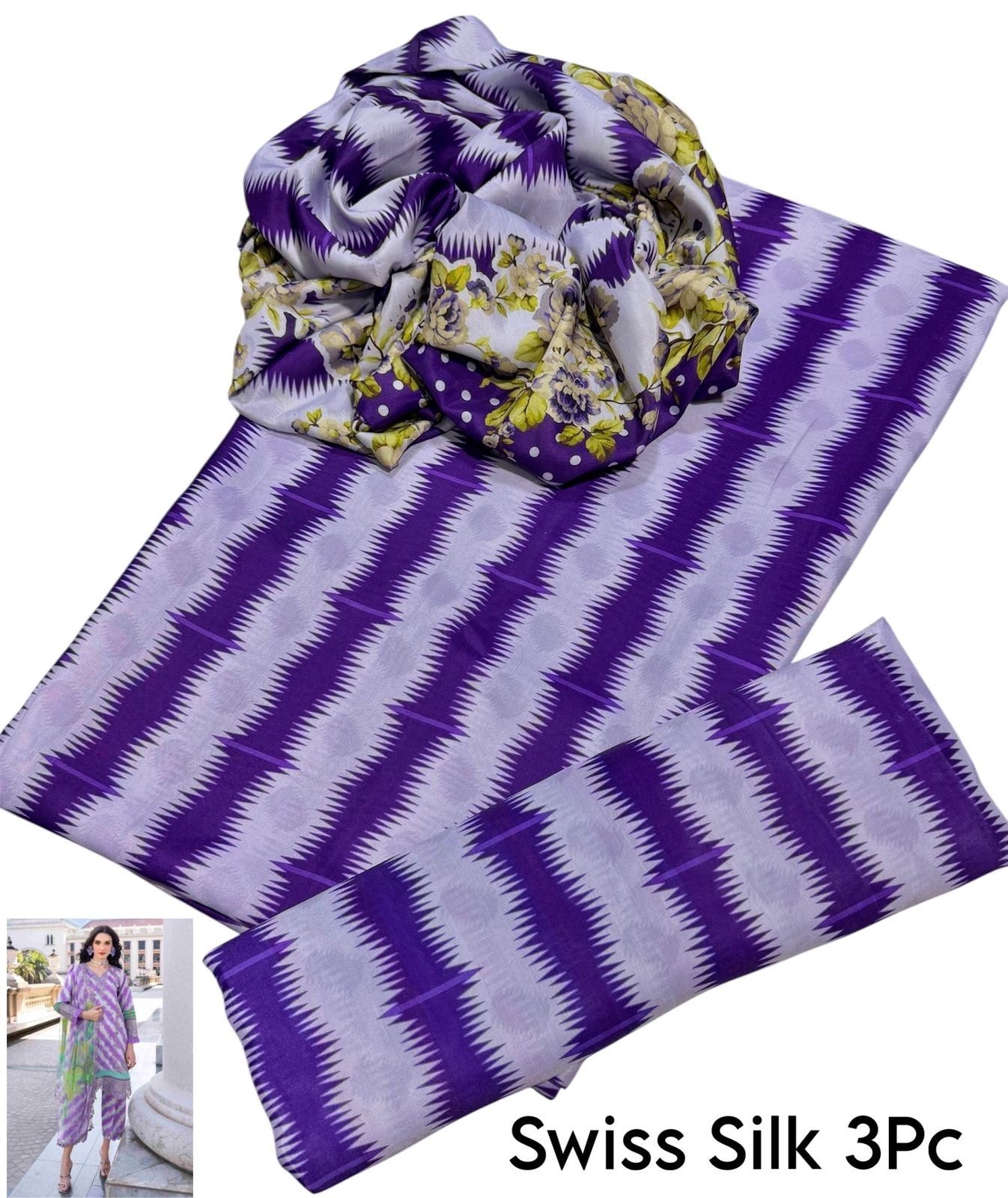 Maria B Swiss 3pc Printed SL-6396