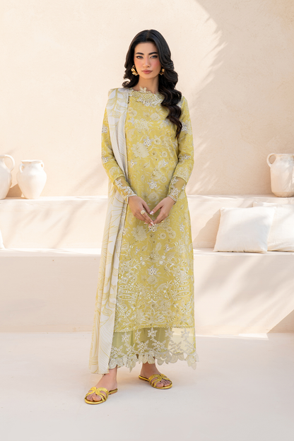 IZNIK Lawn Print Embroidered SL-3298