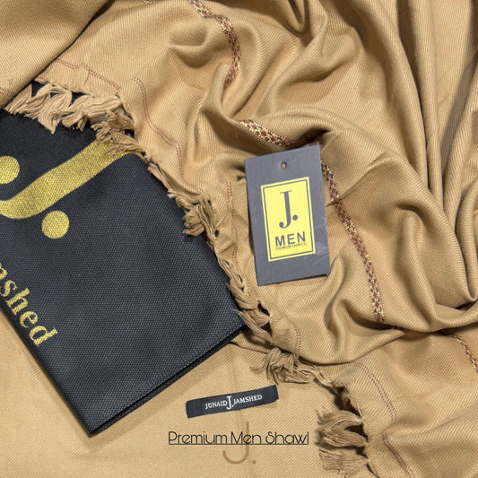 J. Men’s Shawl Golden Almond (3806)