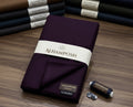 UNSTICHED MENS PREMIUM SUITE ALHAMPOSH SP (WINE)