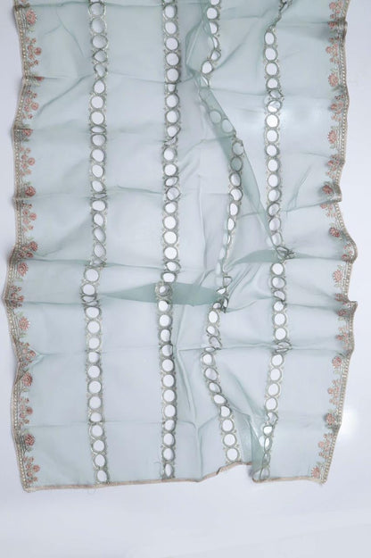 MARIA B - LUXURY FORMAL DRESS ORGANZA 3PC UNSTICHED (SL-4360)