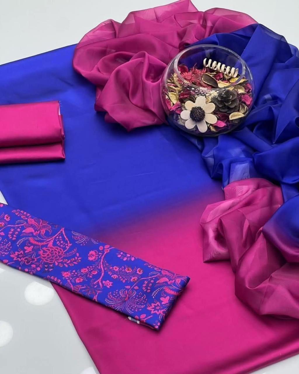 FLORAL SILK 3PC