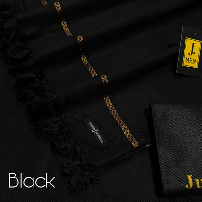 J. Men’s Shawl Black (3903)