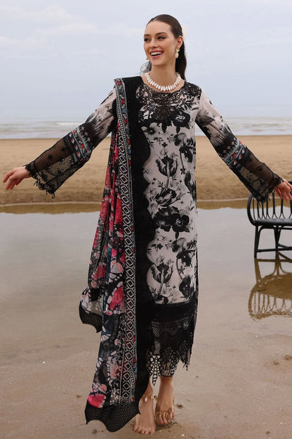 NUREH LAWN PRINT EMBROIDERED 3pc SL-175