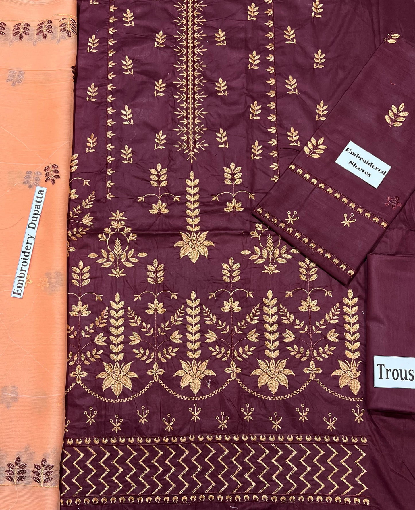 Aalaya Lawn Embroidered 3pc