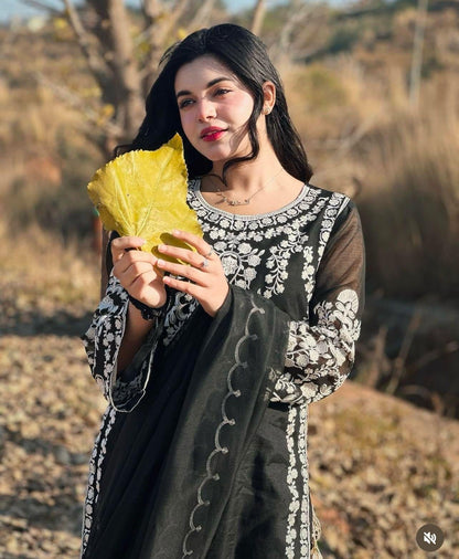 Luxury Embroidered Lawn 3pc SL-804