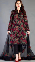 Heavy Embroidered Lawn 3pc