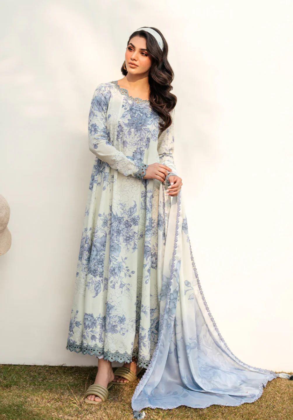 IZNIK LINEN FULL EMBROIDERED 3pc