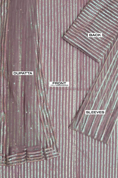 BAROQUE - PARTY WEAR DRESS UNSTICHED FORMAL WEAR (SL-384)