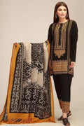 KHADI DHANAK FULL EMBROIDERED 3pc suite