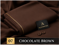 ALHAMPOSH Chocolate Brown suit colour mockup
