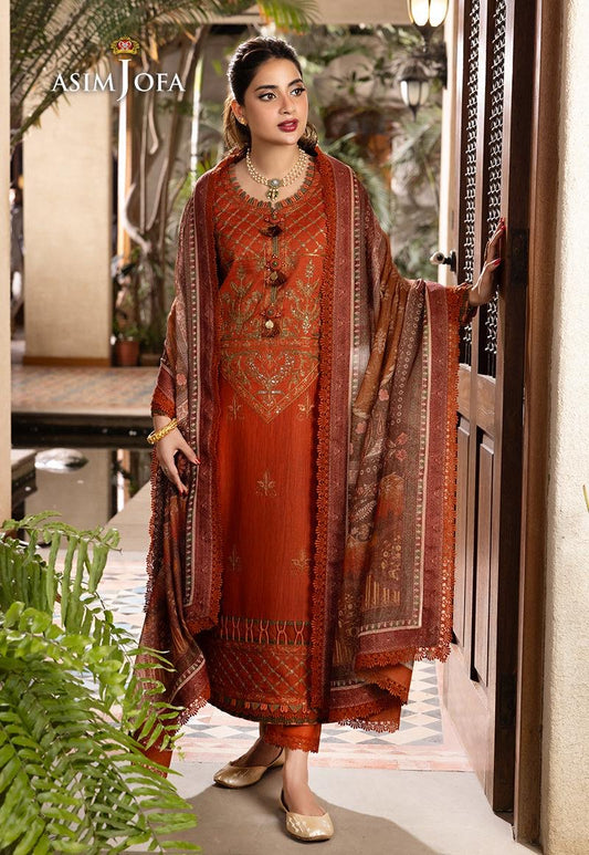 Heavy Embroidered Lawn 3pc