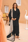 Heavy Embroidered Chikan Kari 3pc