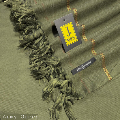 J. Men’s Shawl Army Green (3805)