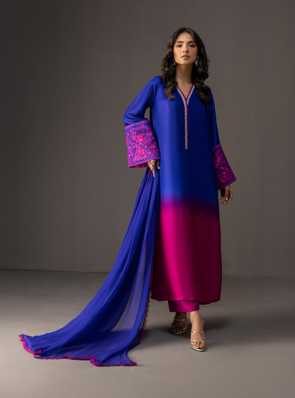 FLORAL SILK 3PC