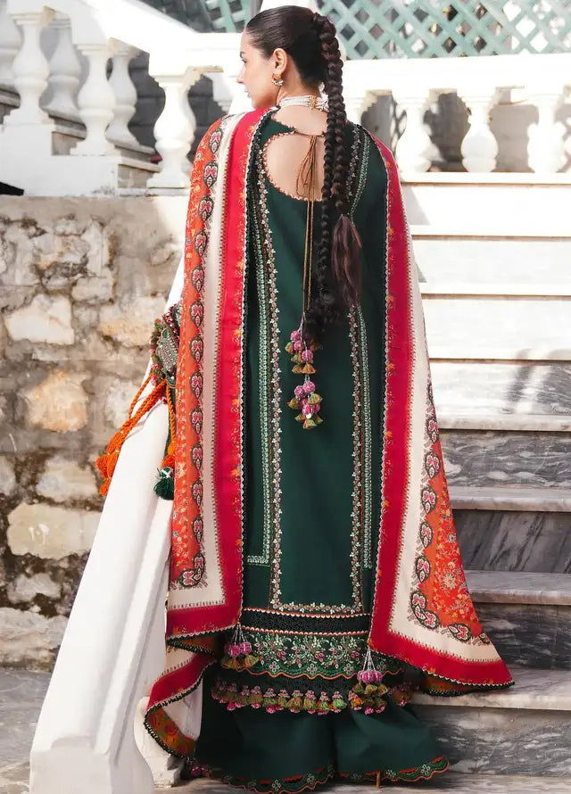 Heavy Embroidered Lawn 3pc