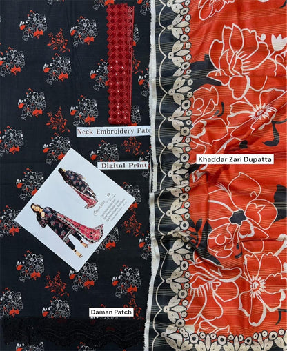 CROOS STICH-KHADDAR UNSTICH 3pc(WA-735)