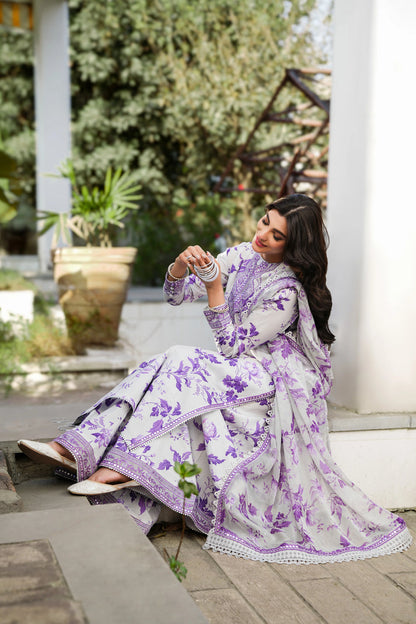 Afrozeh Swiss Lawn 3pc Printed Swiss Lawn Unstitched SL-5519