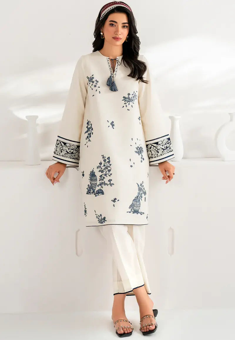 Heavy Embroidered Lawn 3pc