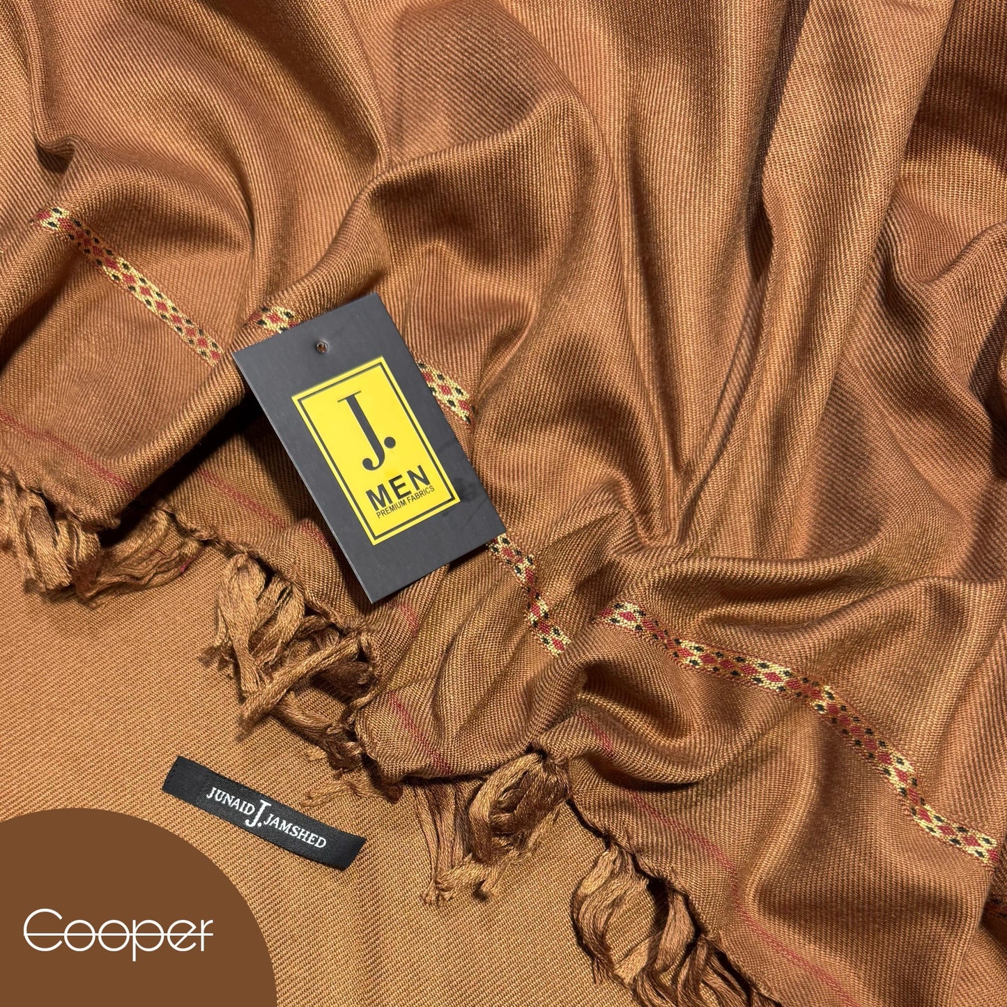 J.Men’s Shawl Copper (3804)