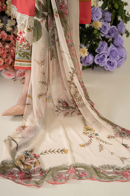 MARIA B PRINT EMBROIDERED LAWN 3pc SL-2605A