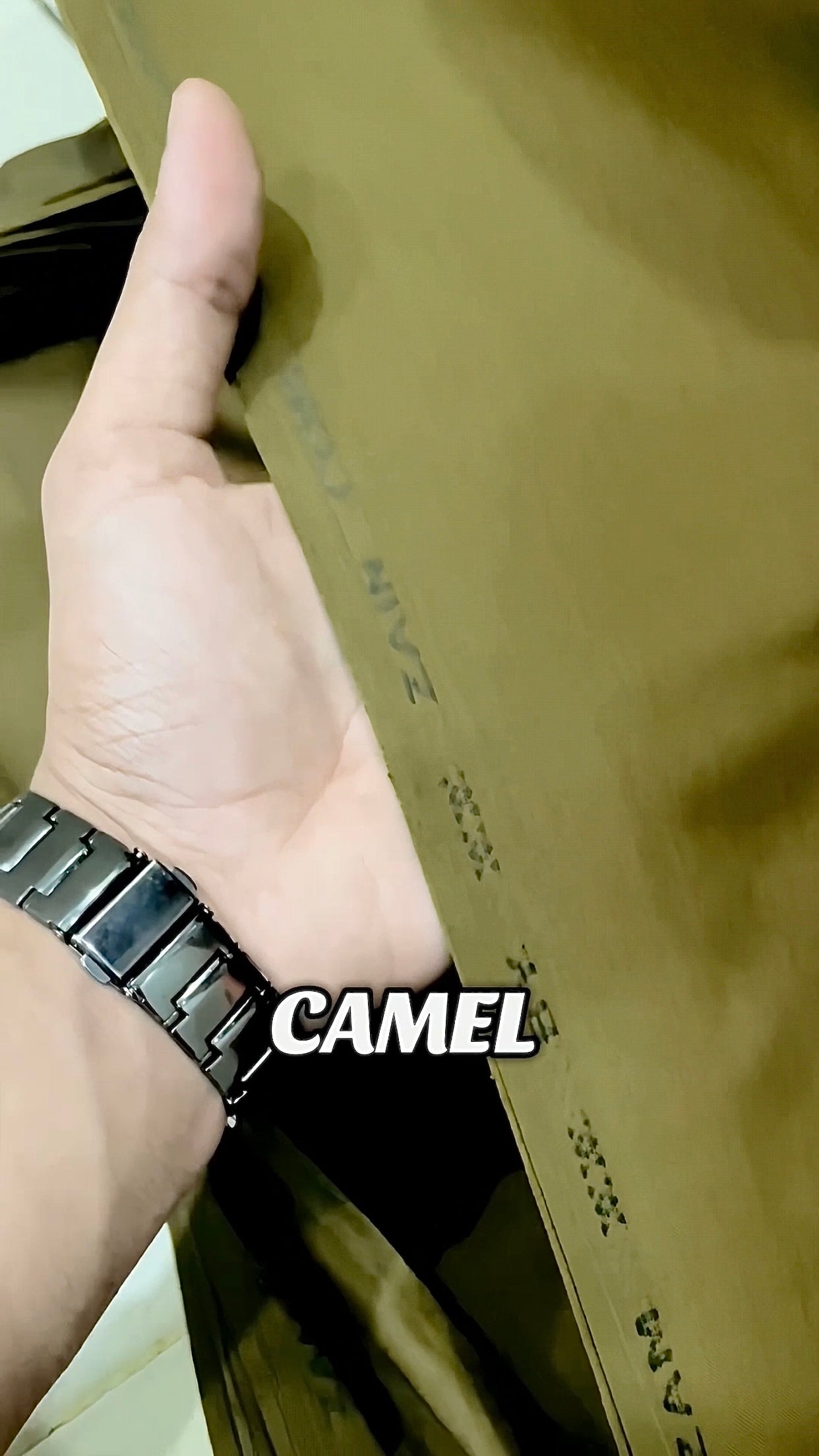 J.MENS PREMIUM UNSTICHED WASH&WEAR SUITE (DARK CAMEL )