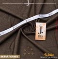 ALHAMPOSH J. Men's Unstitched Wool Suit in Desert Camel