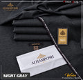 ALHAMPOSH Premium Winter Wool Men's Unstitched Suit - Black