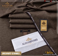 ALHAMPOSH Premium Winter Wool Men's Unstitched Suit - Desert Camel