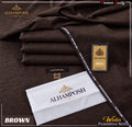 ALHAMPOSH Premium Winter Wool Men's Unstitched Suit - Night Gray