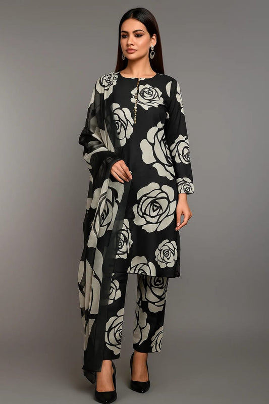 Baroque Swiss Lawn 3pc (8564)